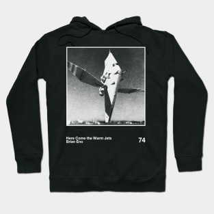 Here Come The Warm Jets // Minimalist Faded Retro Hoodie